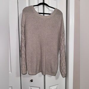 Express twist back sweater